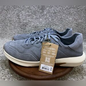 OluKai Koheo Men’s Charcoal Gray Suede Leather Sneakers Comfort Shoes Sz 11 new